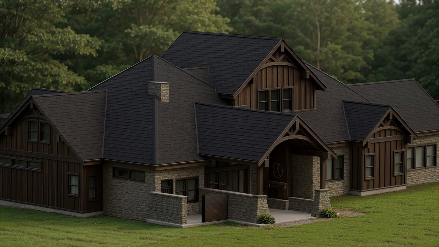 NW_Craftsman - 7,246 sf Arch_Set_30x42